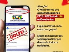 Imagem - Governo alerta para golpe em inscrições para novo concurso unificado