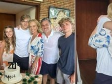 Imagem - Humilde: bolo simples em festa de Joaquim Huck rouba a cena