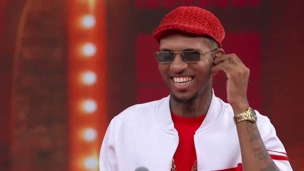 J. Eskine no Domingão com Huck por Reprodução/TV Globo