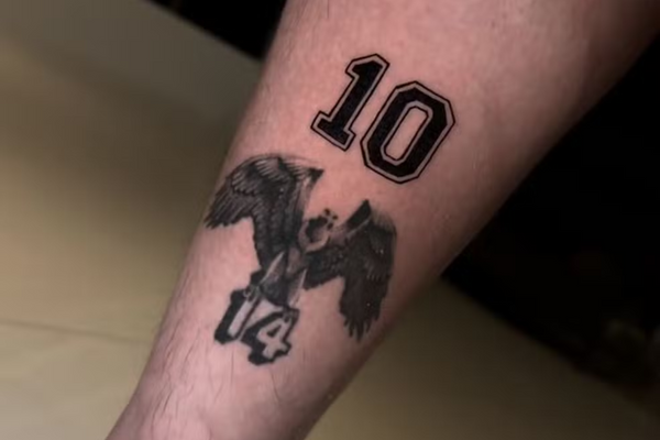 Tatuagens de Arrascaeta para o Flamengo