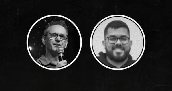 Luiz Carlos (esquerda) e Saulo Farias