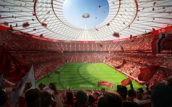 Projeto do novo estádio do Manchester United