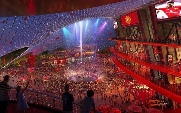 Projeto do novo estádio do Manchester United