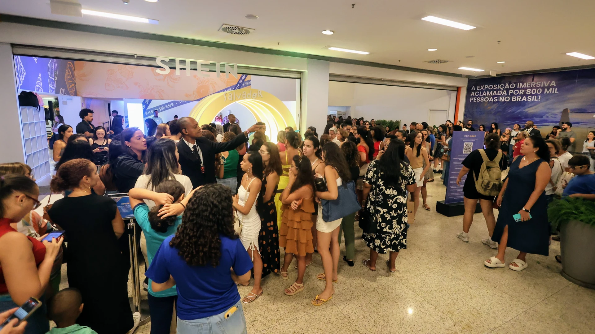 Imagem - Loja pop-up da Shein em Salvador abre com fila de espera de quase uma hora