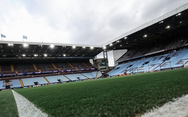 Jogo será disputado no Villa Park, em Birmingham