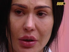 Imagem - Gracyanne chora no BBB 25 após Diego Hypolito descobrir fofoca: 'Estou triste comigo'