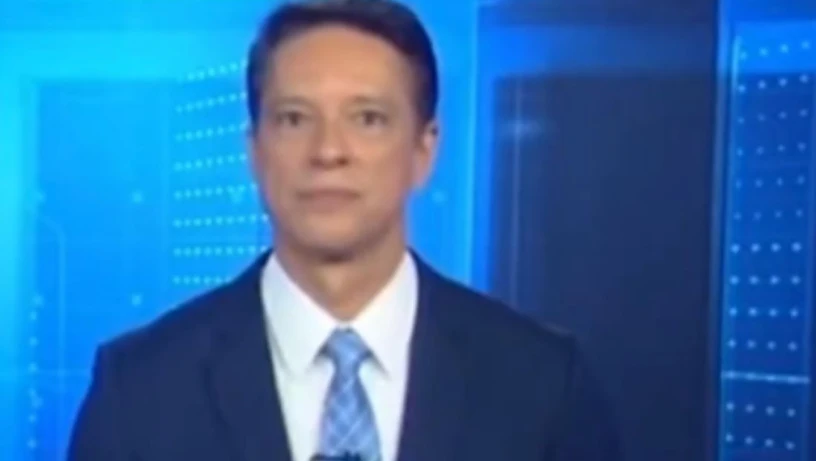 Imagem - Sérgio Aguiar sofre crise alérgica ao vivo e é substituído às pressas no Jornal da Record