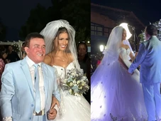 Imagem - Gente como a gente? Veja detalhes do casamento de Amado Batista e Calita Franciele