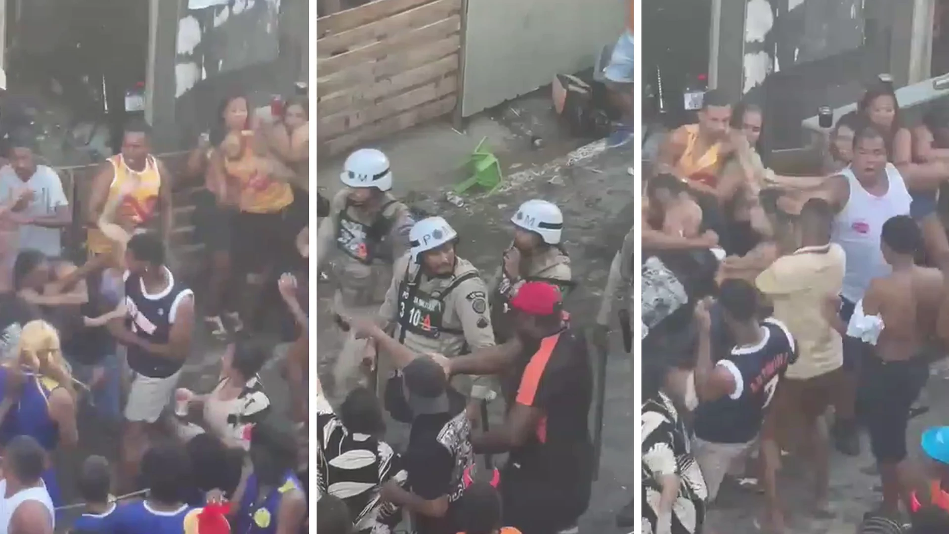 Imagem - Bloco de pós-Carnaval em Boa Vista do Lobato tem briga generalizada; veja vídeo