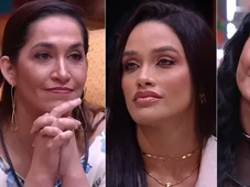 Imagem - Enquete BBB 25: Gracyanne Barbosa, Eva e Daniele Hypolito, quem deve ser eliminada no Paredão?