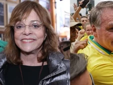 Imagem - Gloria Perez reafirma apoio a Jair Bolsonaro em manifestação de defesa da anistia