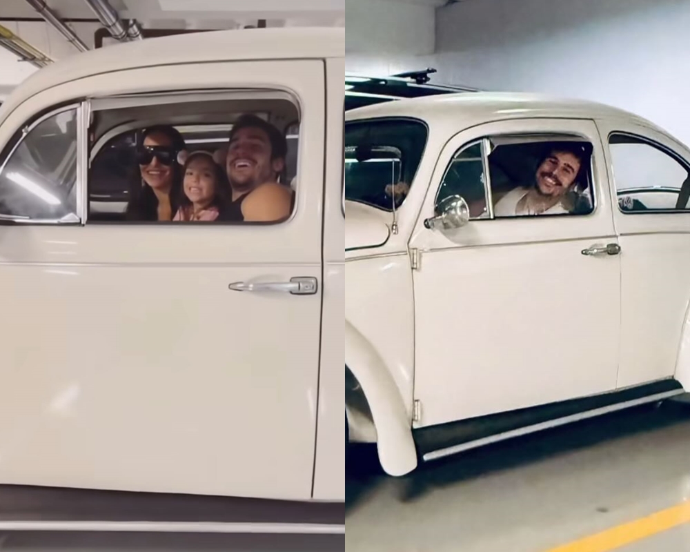 Nicolas Prattes, Sabrina Sato e Zoe por Reprodução / Redes Sociais