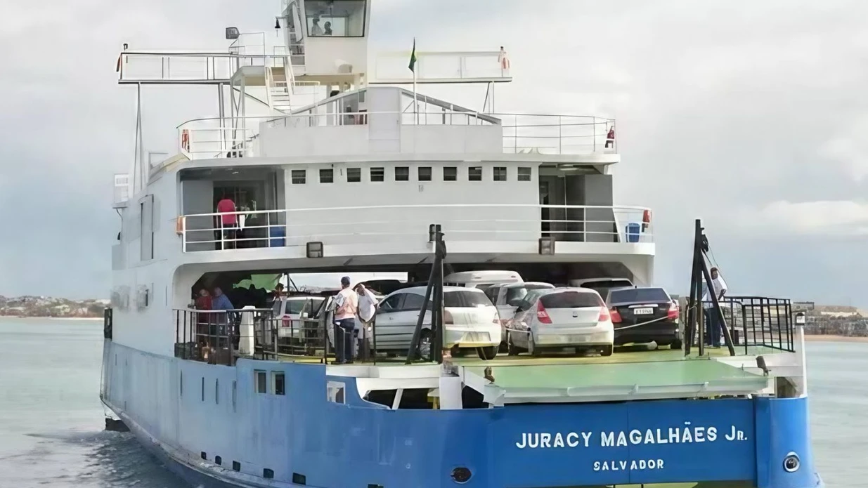 Imagem - Ferry-boat será afundado na Baía de Todos-os-Santos na sexta-feira (21)