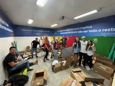 Imagem - Gincana solidária de escola arrecada mais de uma tonelada de alimentos em Salvador