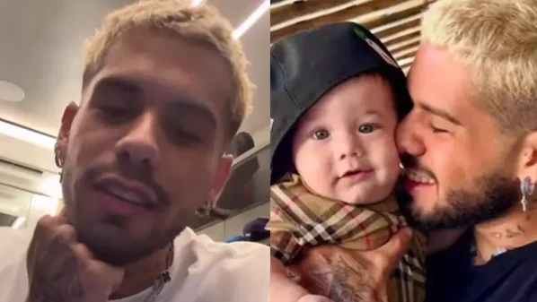 'Imprudente!': Zé Felipe divide opiniões em vídeo com filho de 1 ano