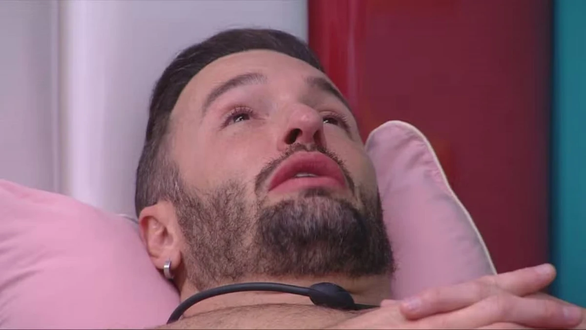 Diego chorando 