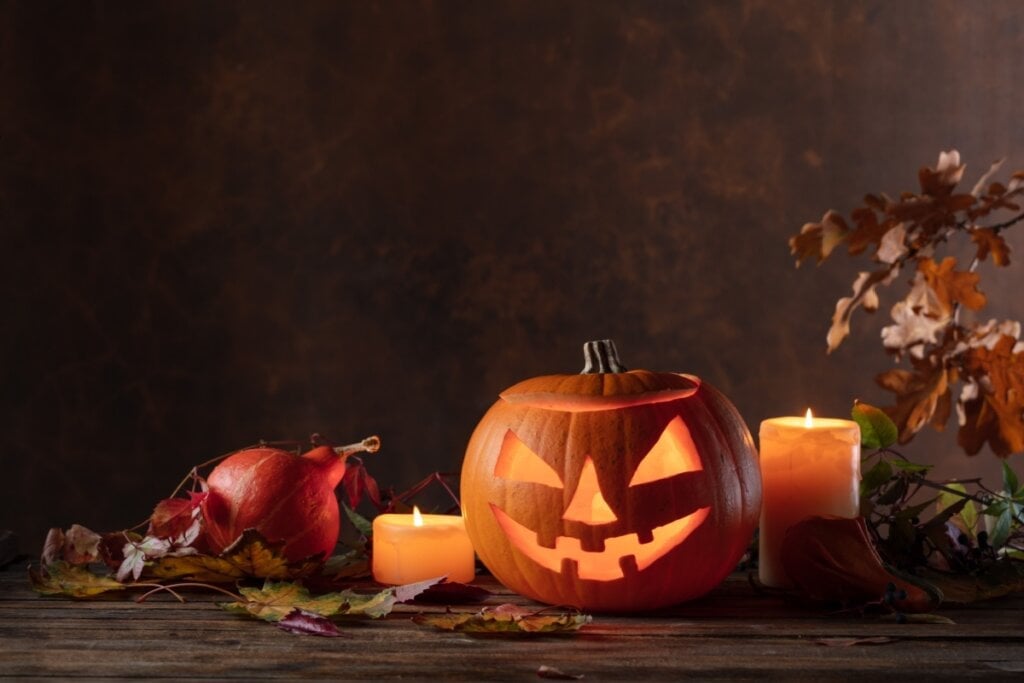 A abóbora Halloween possui uma casca mais macia, facilitando as decorações(Imagem: Igor Normann | Shutterstock)