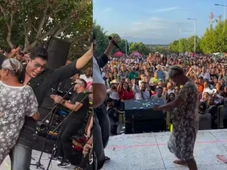 Imagem - Desaparecida há 8 meses, idosa é reconhecida pela família ao invadir palco e dançar em show