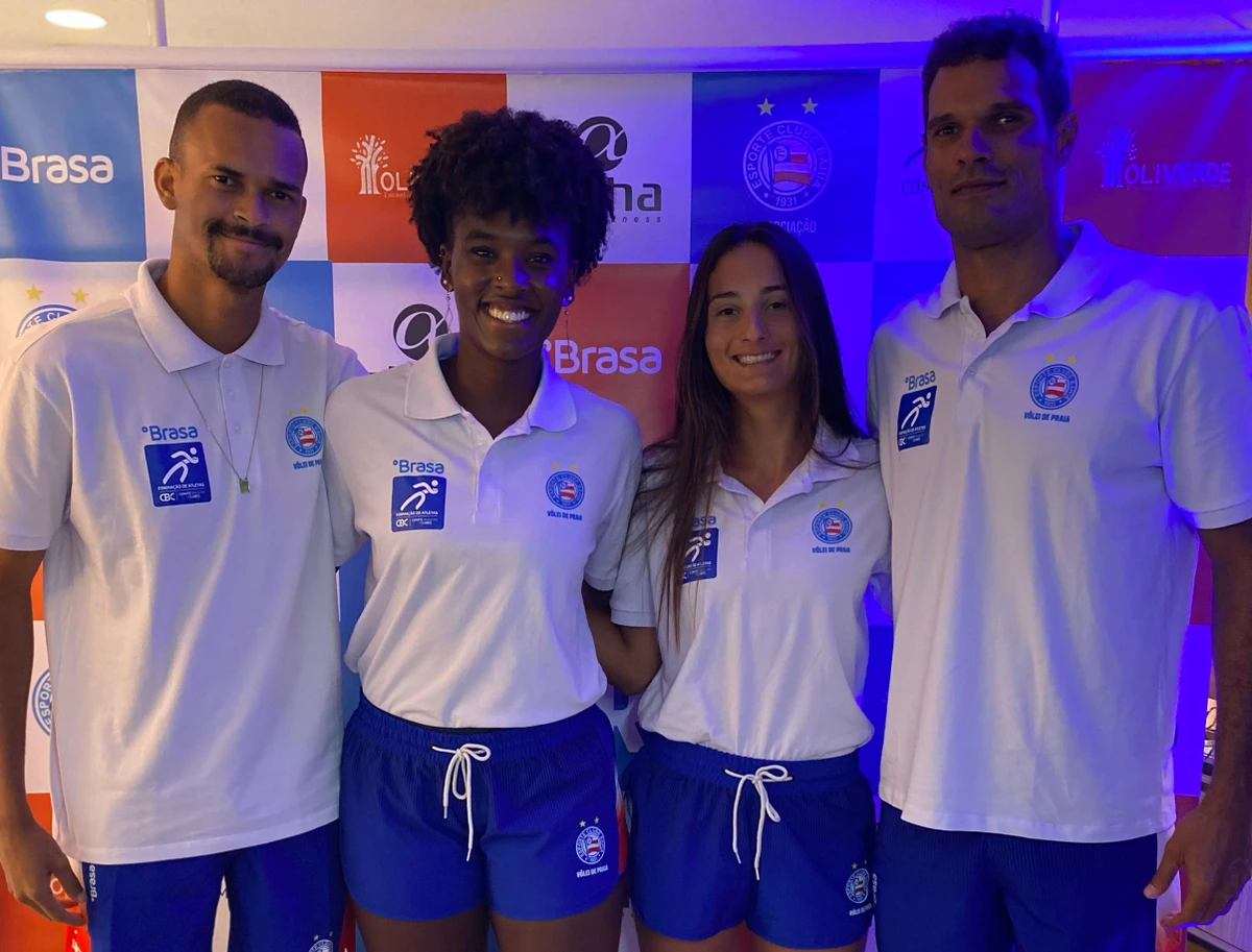 Time de vôlei de praia do Bahia foi oficialmente apresentado