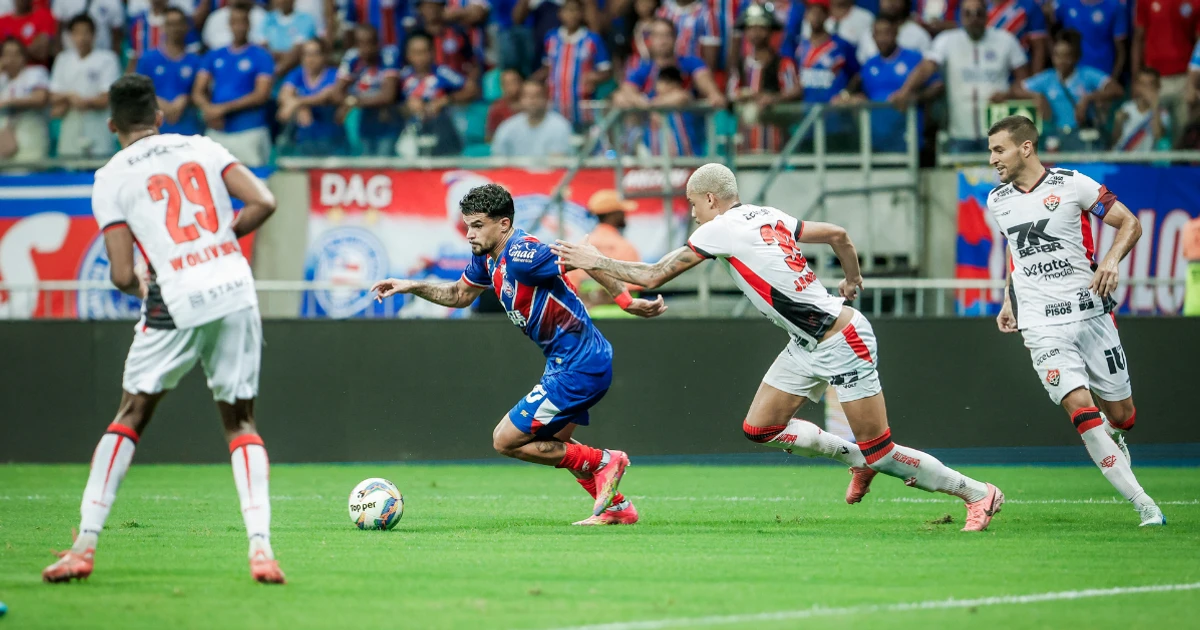 Imagem - Inteligências artificiais apontam vencedor de partida entre Bahia x Vitória