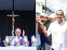 Imagem - Quaresma: prefeito Bruno Reis participa de caminhada religiosa rumo ao Bonfim