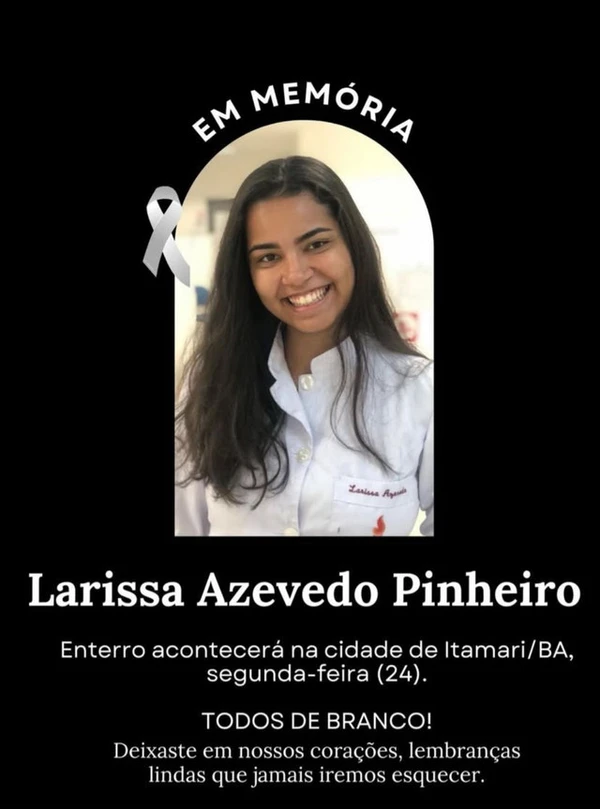 Dentista morreu após 9 dias internada