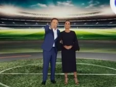 Imagem - Roberto Cabrini puxa ex-atriz da Globo pelo braço ao vivo e causa climão ao vivo na Record