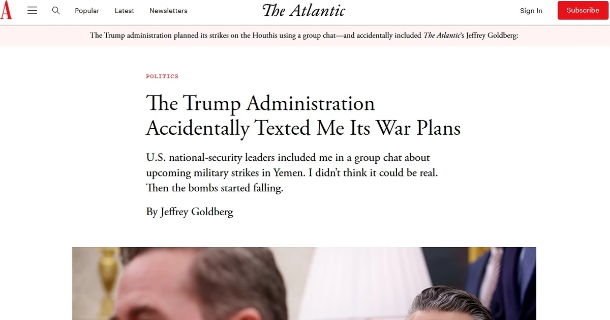 Artigo By Jeffrey Goldberg