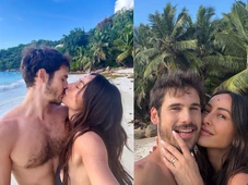 Imagem - Sabrina Sato e Nicolas Prattes esquentam clima na lua de mel em ilha paradisíaca e detalhe chama atenção