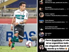 Imagem - Ex-jogador é confundido com Raphinha e recebe mensagens racistas de argentinos