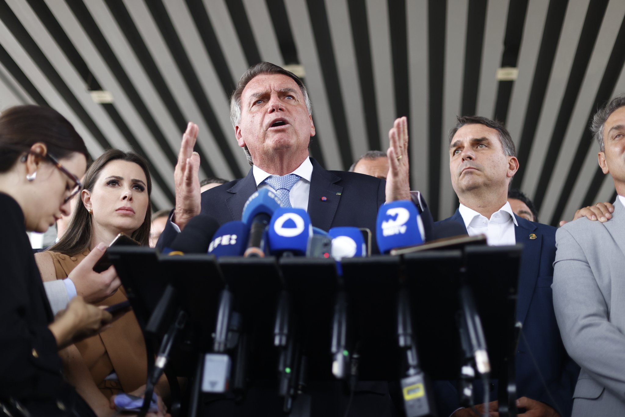 Bolsonaro criticou Moraes e voltou a  por Wilton Junior/Estadão Conteúdo