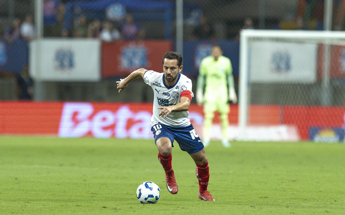 Everton Ribeiro marcou 3 gols por Rafael Rodrigues/EC Bahia