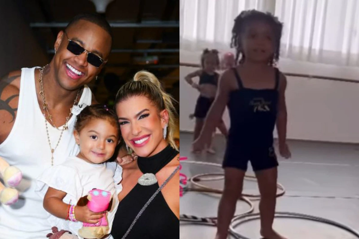 Liz, filha de Lore Improta e Leo Santana encanta ao dançar Michael Jackson por Reprodução/Instagram