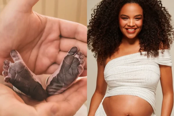 Filha da atriz foi batizada  Kyara por Reprodução