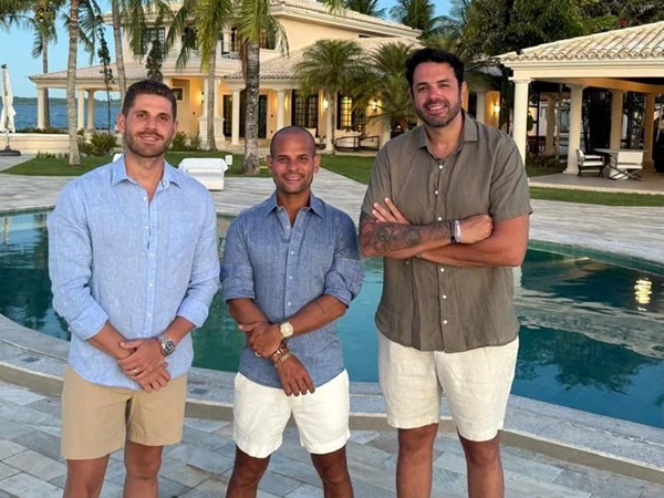 Lucas Gasparini, Gabriel Almeida e Derek Camargo