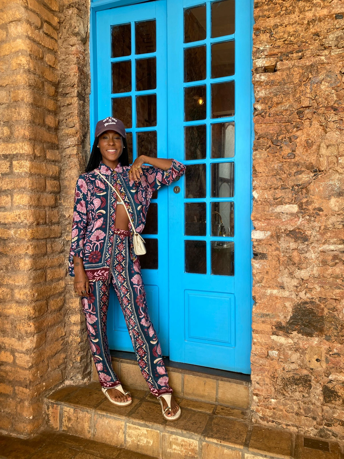 Pamela Sanoli sabe bem o poder de uma estampa