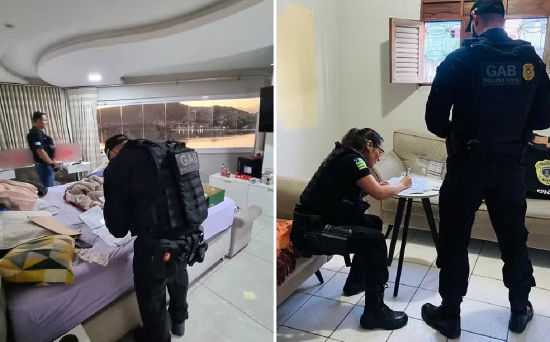 Operação Jogada Marcada, da Polícia Civil de Goiás, foi deflagrada nesta quarta-feira (9) por Polícia Civil/Divulgação
