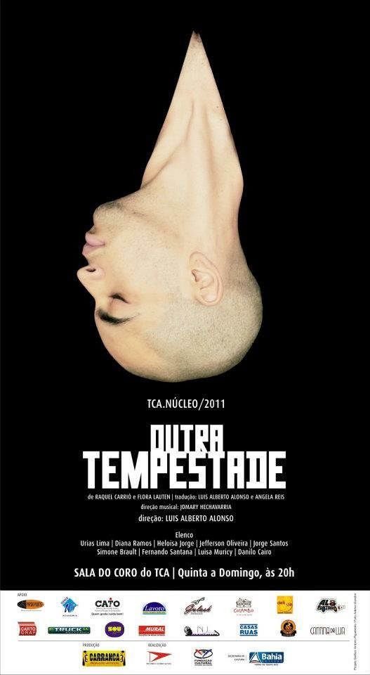 Jorge Dorsinville no teatro por Acervo pessoal