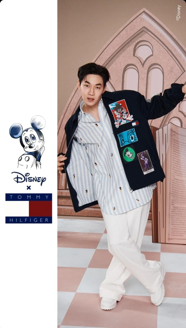 Modelo em campanha dirigida por ele por Acervo pessoal