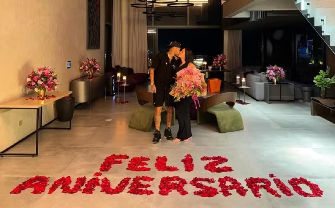 Neymar e Bruna Biancardi  por Reprodução/Instagram