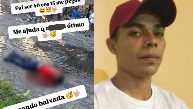 Imagem - Facção executa frentista em posto e traficantes celebram nas redes sociais