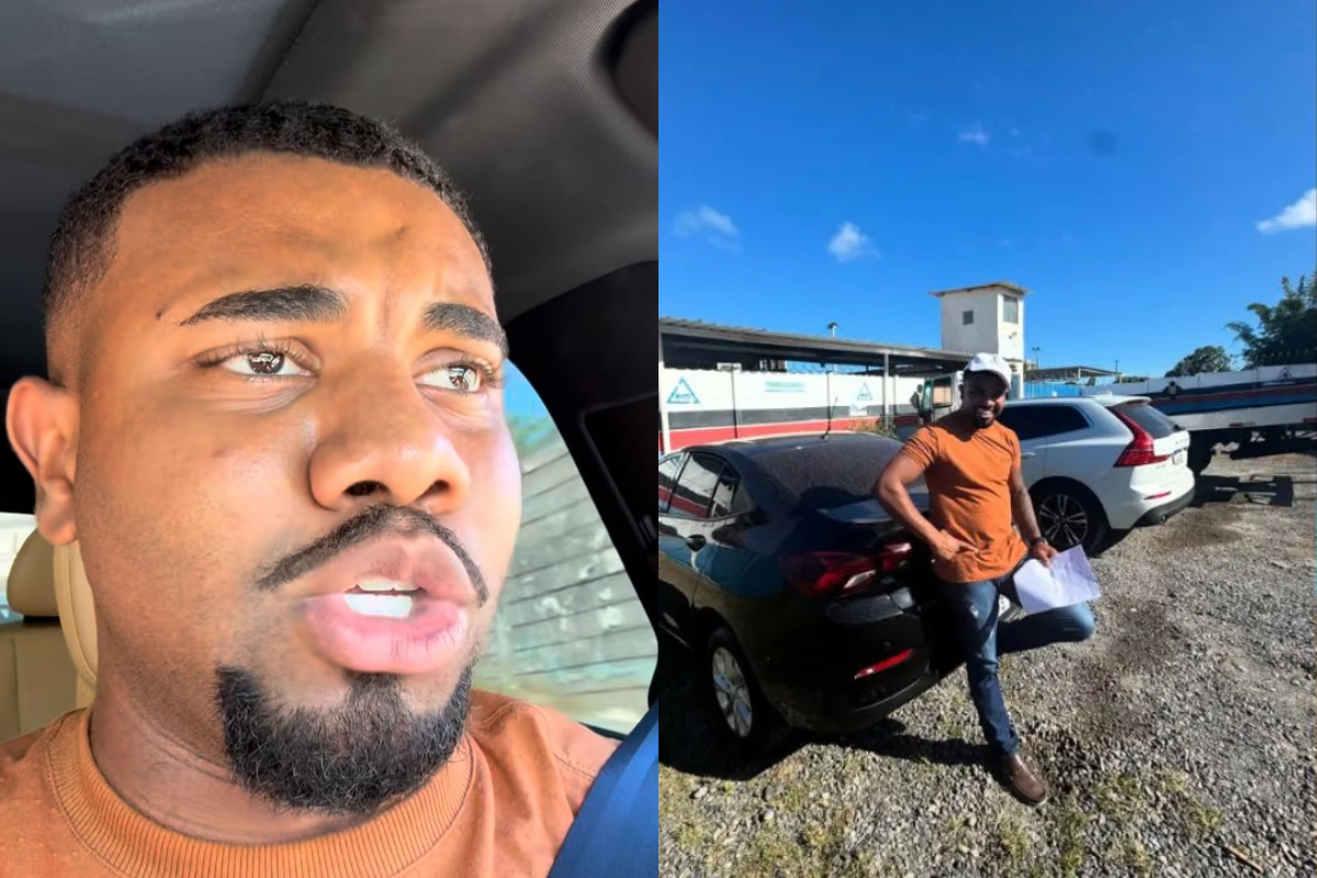 Davi Brito após parar na delegacia por dirigir embriagado por Reprodução / Redes Sociais