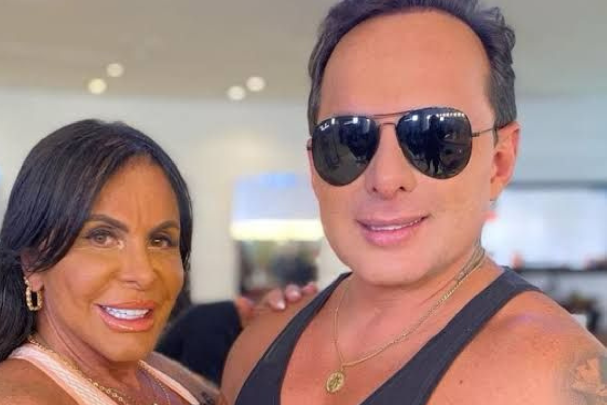 Gretchen e marido, Esdras de Souza por Reprodução