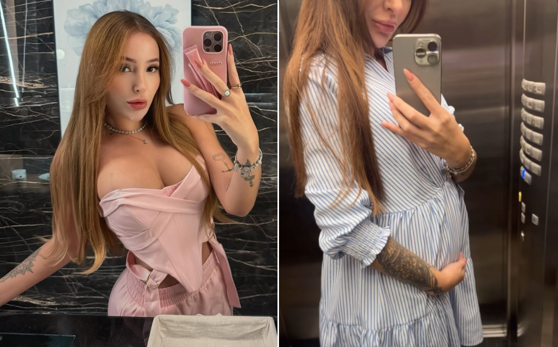 Any Awuada mostrou barriguinha de grávida por Reprodução