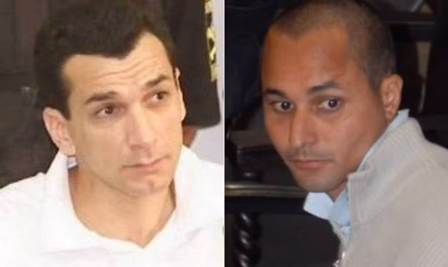 Marcola, do PCC, e Marcinho VP, do Comando Vermelho  por Reprodução/O Globo