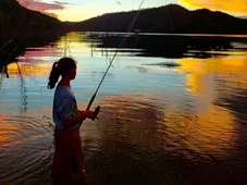 Imagem - A menina e o lago (ou de volta ao tempo de pardais)