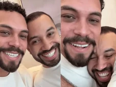 Imagem - Após encontro dentro de casa, Vinicius Nascimento fala sobre rumores de romance com Gil do Vigor