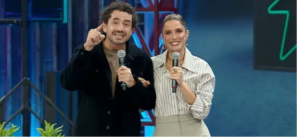 Power Couple Brasil estreou com tretas, gafes e erro ao vivo na Record; saiba tudo o que aconteceu por Reprodução/Record 