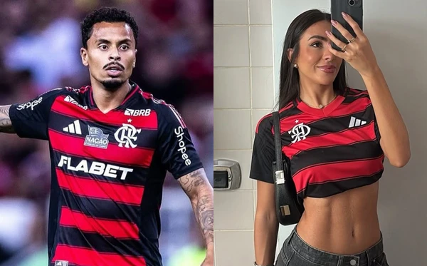 Allan Souza e Luiza Watson