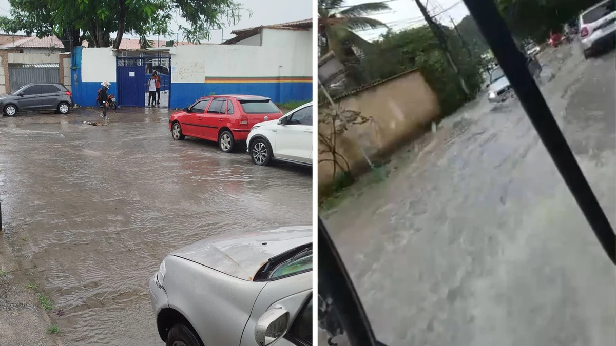 Chuva causou estragos no sul da Bahia